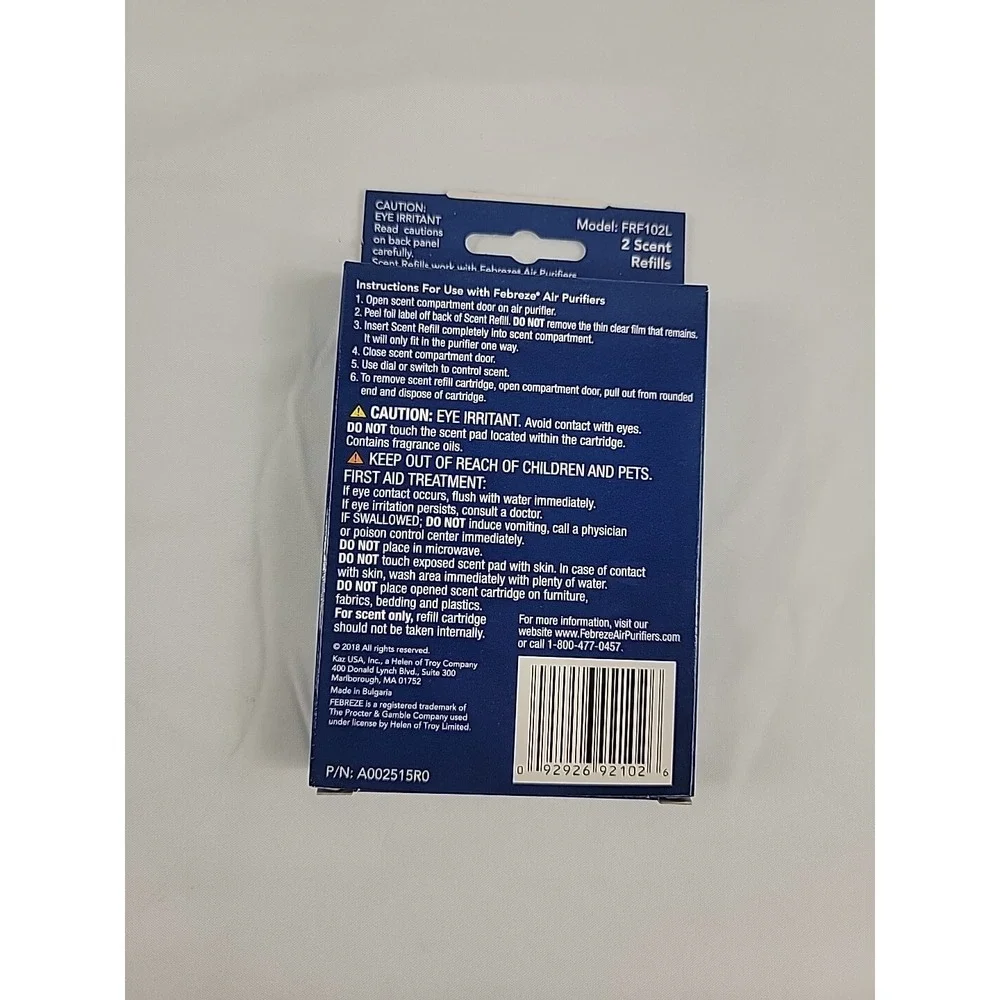 Air Purifier Linen Scent Refill, 2 Pack,‎ FRF102L